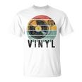 Vinyl Turntable Records Music Lp Djintageun レコードプレーヤー Tシャツ