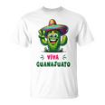 Viva Guanajuato Mexico Cactus ビバ・グアナファト・メキシコ サボテン・ソンブレロ Tシャツ