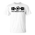 The World Is Flat、Auto Racing Motorsports Tシャツ