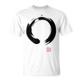 Zen Calligraphy Buddhist Enso Circle Tシャツ