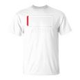 「 電池 残り1 バッテリー 電池切れ」おもしろ 筆文字！服の背面に面白い文字入り Tシャツ