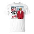 「今年一番素晴らしい言葉だ」トランプクリスマス 長袖tシャツ Tシャツ