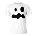お化けの顔 ハロウィーン 幽霊 おばけ ゆうれい Tシャツ