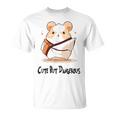 かわいいけど危険な面白いハムスター空手 Tシャツ
