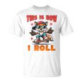 これが私がクールなフォックススケートをスケートボードで転がす方法です Tシャツ