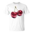 さくらんぼ フルーツ モチーフ イラスト さくらんぼ Tシャツ