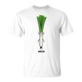 ねぎ 葱 顔 イラスト かわいい おもしろ 面白い 簡単 シンプル ゆるい 野菜 Tシャツ