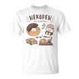 ねこぺん日和 ドーナツ Tシャツ