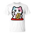 びーえするるる【Bsテレ東公式】まねきねこイラストtシャツ（ホワイト） Tシャツ
