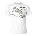 わがままボディ 猫 ねこ Wagamama Body 太ったねこ ぽっちゃり ねこ好き かわいい おもしろ 面白い Tシャツ