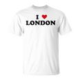 アイハートイギリスシティ-アイラブロンドン Tシャツ