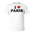 アイハートフランスシティ-アイラブパリ Tシャツ