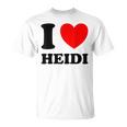 アイ・ラブ・ハイジ Tシャツ
