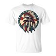 アメリカンイーグル チーフ インディアン ヘッドドレス ネイティブイーグル 長袖tシャツ Tシャツ