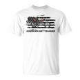 アメリカンダートトラッカー フラットトラックレーサー ダートトラック メンズ ボーイズ Tシャツ