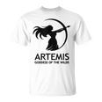 アルテミス 古代ギリシャの女神 Tシャツ
