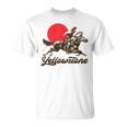 イエローストーン国立公園 カウボーイ&馬 ラングラー ビンテージ Tシャツ