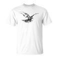 イーグル 鷲 モチーフ 猛禽類 Tシャツ