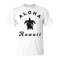 ウミガメ アロハ ハワイ Hi ハワイアンアイランド ホヌ ビンテージ クール Tシャツ