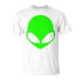 エイリアンヘッド グリーンフェイス ファニービリーブ Ufo ヒューマンコスチューム Edm 長袖tシャツ Tシャツ