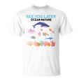 オーシャンネイチャー 未来の海洋生物学者 科学者 Tシャツ