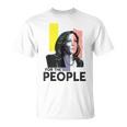 カマラ ハリス フォーピープル2024 選挙総長 Tシャツ