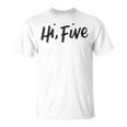 キッズ Hi Five 5Th Birthday 5歳 パーティー 幼稚園 Tシャツ
