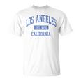 クラシック ロサンゼルス カリフォルニアブルー Tシャツ