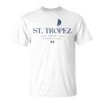 サントロペ フレンチリビエラ ヨットクラブ コートダジュール フランス Tシャツ