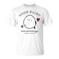 シマエナガ 北海道 雪の妖精 可愛い もふもふ ハート Tシャツ