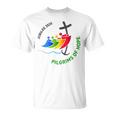 ジュビリー2025 信仰の旅への希望の巡礼者 Tシャツ