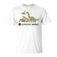 ジュラシック・ワールド Dinosaurs Loose Illust Tシャツ