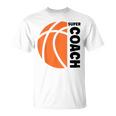 スーパー コーチ バスケットボール スポーツ バスケットボール コーチ Basketball Coach Tシャツ