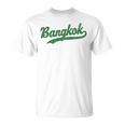 タイのバンコクビンテージスポーツグラフィック。 Tシャツ