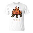 タキビ 焚き火 たきび キャンプ イラスト かわいい おもしろ キャンプグッズ Tシャツ
