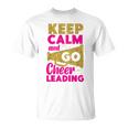 チア チアリーディング Keep Calm And Go チアリーディング Tシャツ