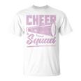 チアリーディングチームチアスクワッド チアリーダー Tシャツ