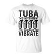 チューバ 振動させる楽器 ミュージシャン チューバ Tシャツ