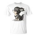 チワワ 犬 かわいい いぬ 子犬 ペット イラスト Tシャツ