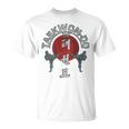 テコンドーサンライズ テコンドーファイター Tkdバックプリント Tシャツ