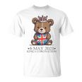 テディロイヤルベア 王様の戴冠式 ユニオンジャック・チャールズ Tシャツ
