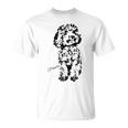 トイプードル かわいい犬好きのギフト レディース スタンダードプードル メンズ Tシャツ