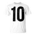 ナンバー10 Tシャツ