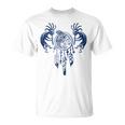 ネイティブアメリカン ココペリ クジラ ドリームキャッチャー 9 ファンファン ファン Tシャツ