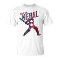 ネパールクリケットジャージ 2024 ネパール国旗サポーター クリケットファン Tシャツ
