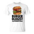 ハンバーガー研究 ハンバーガー 長袖tシャツ Tシャツ
