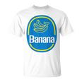 バナナ ステッカー フルーツ レイジー ハロウィン コスチューム Tシャツ