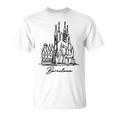 バルセロナ サグラダ ファミリア スペイン お土産 Tシャツ