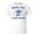 ヒューストン色んな問題を抱えてるおもしろいアライグマ Tシャツ