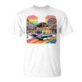 ビンテージ サンフランシスコ ケーブルカーf カストロ カリフォルニア Lgbtq 長袖tシャツ Tシャツ